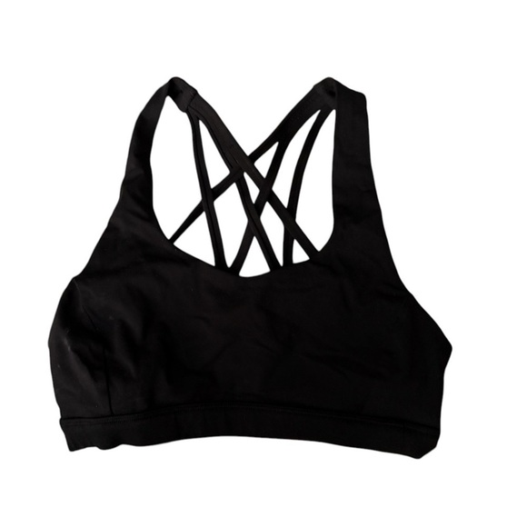 Lululemon Free To Be Serene Bra Black 2 - Picture 4 of 6